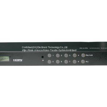 Coutstand 8x8 HDMI Matrix with WIFI upto 50m over UTP cable