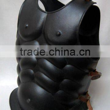 leather mounted muscle armor