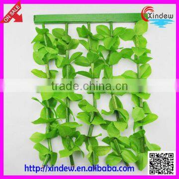 new design green plastic window door leaf curtains XDCZ-003