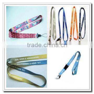 Printed lanyard with zipper pouch for backpack bag