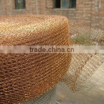 Gas and Liquid Filter Brass Knitted Wire Mesh