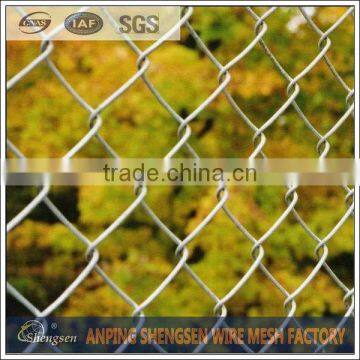 Manufacture high quality galvanized chain link mesh