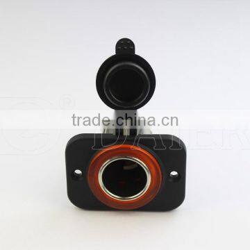 Car Cigarette Lighter Socket Adapter With Panel And Cover photo-2