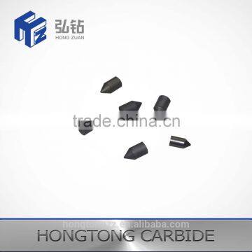 Cemented carbide bullet teeth