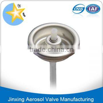 Hair mosse spray valve and nozzle/1 inch hair spray valve and actuator/hair spray aerosol can valve