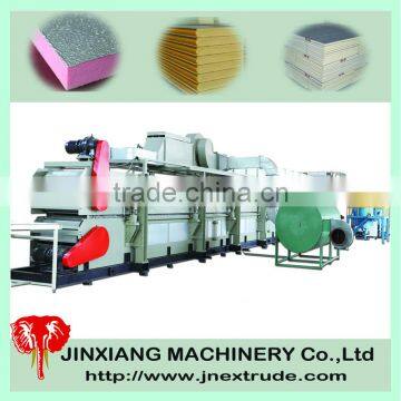 PU PF sandwich panel continuous production line