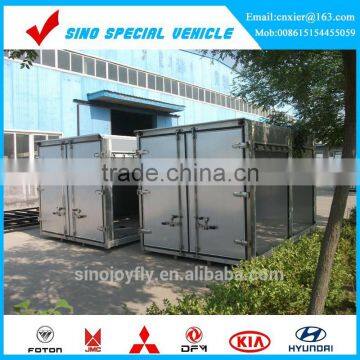 van box China Dry Van Truck Body truck dry box with great price