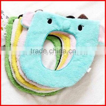 Cute Cartoon Winter Warm Toilet Seat Cover wc Product Bathroom the Thick Toilet Mat Comfortable Mats Set Seat Pad Potty Cover photo-4