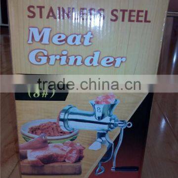 Stainless Steel Household Manual Meat Grinder photo-3