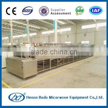 Industrial instant noodles microwave drying & sterilizing machine