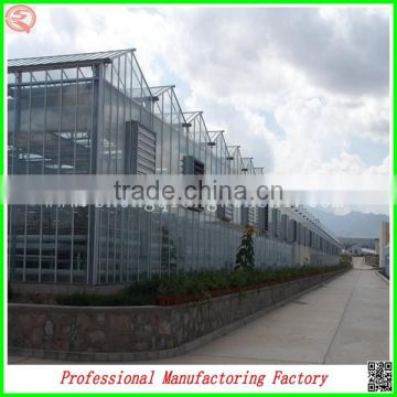 Polycarbonate board aluminium garden greenhouses from factory supplier