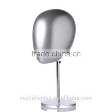 Wholesale Fabric and Chrome Silver Mannequin Head for Hat Display photo-2