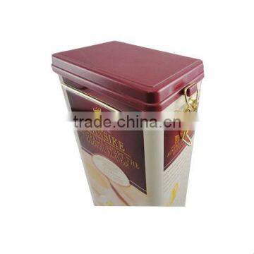 Coffee Tin Box With Plastic Lid photo-6
