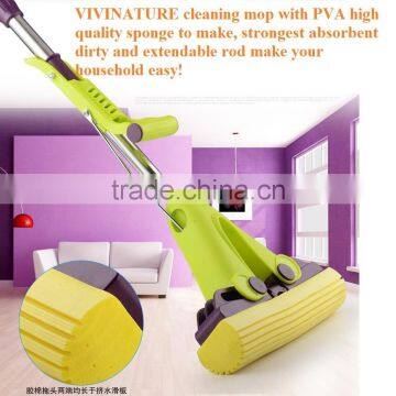 Super Pva Absorbent Professional Double Roller Sponge Cleaning Twist Mop Roller photo-5
