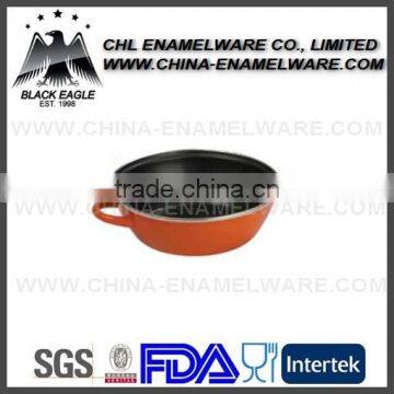 Excellent ceramic coating non stick enamel steamer pot