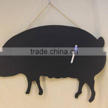 2017 MDF Cute Style Wall Wooden Shaped Chalkboard With Double Side for Kids photo-4