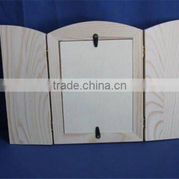 High Quality Unfinished Custom Pine Wooden Collage Photo Frames photo-4