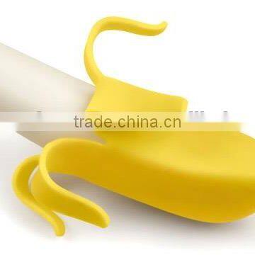 Factory Supply FDA /LFGB Approved Novelty Banana Wine Bottle Silicone Plugs photo-3