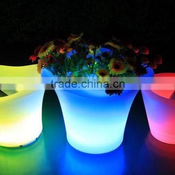 Plastic Rechargeable Ice Led Halloween Bucket for Nightclub photo-4