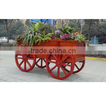 Arlau Outdoor Wood Flower Pot Planter photo-4