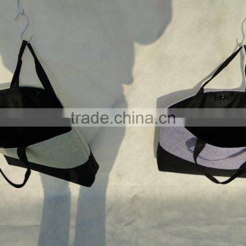 Fashion Canvas Tote Bag With Trim photo-2