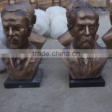 Bronze famous man character sculpture