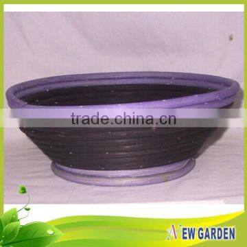 Creditable Partner High Quality Latest Design Flower Basket Made of Rattan photo-6