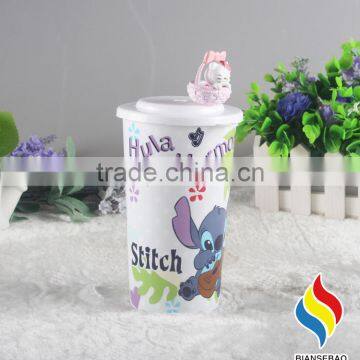 BPA Free pp Plastic Tumber With Figurine Topper photo-2
