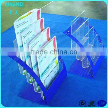 KM-GP01 Clear Table Stand Acrylic Menu Display,magazine Holder,book Rack photo-6