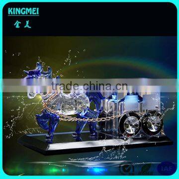 3d Laser Crystal Craft Model Car & Clear Blue Crystal Craft Model Car photo-4