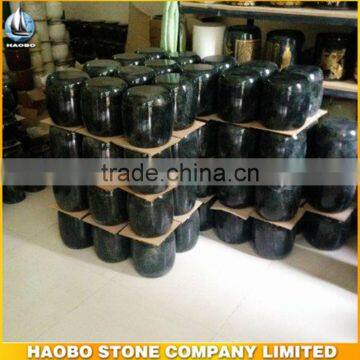 Shanxi Black Granite Funeral Urn On Sale