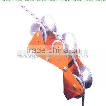 cable ground roller(cast aluminum support)