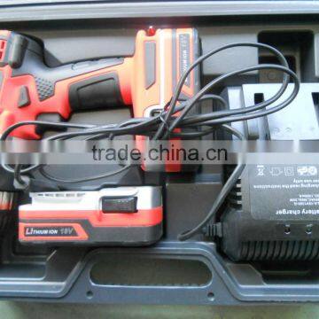 new 2014 manufacturer China wholesale alibaba supplier 18V Li-ion dewalt cordless drill of power tool sets tool box