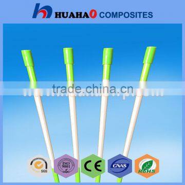 Hot Sale High Strength UV Resistant Frp Driveway Pole With Cap and Reflective Tape
