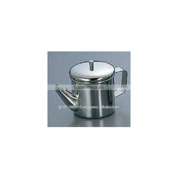 Molybdenum Stainless steel Sauce Pot with spout