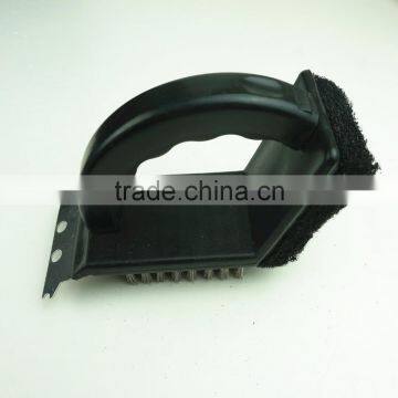 85011 2 Sided Grill Brush BBQ Cleaner Stainless Steel Edge photo-5