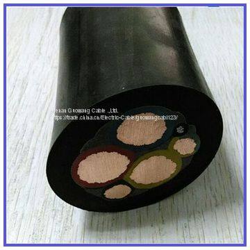 450/750 H07RN-F Flexible Rubber Sheathed Cable Rubber Insulation Cable 4*35MM2 photo-5