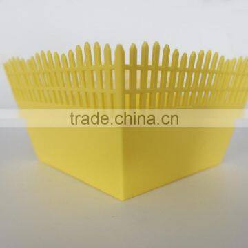2016 New Style pp Plastic Suqare Fence Fruit Basket photo-5