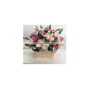 Artificial Flower Basket Decoration, Show for Wedding Place, Shop Open Ceremony With PE Material photo-4