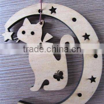 2015 newest cute cat long lasting wooden air freshener