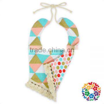 Cotton & Polyester Adjustable Custom Newborn Bib Soft Best Baby Bibs