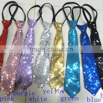 party decoration sequin adjustive tie wholesale