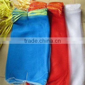 PE packing garlic /knitted plastic mesh bag