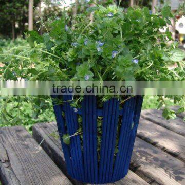 bamboo flower pot cover