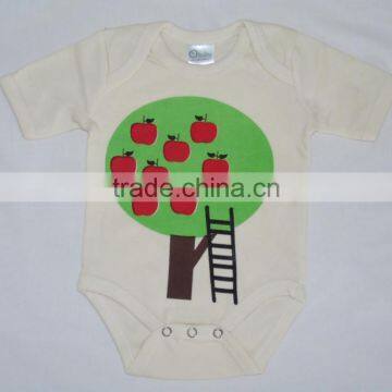 Newborn Baby Bodysuit 100% Organic Cotton White Baby Clothing Summer Style Long Sleeves Clothes photo-3