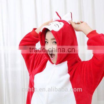 Flannel Cartoon Adult Animal Jumpsuit Animal Pajamas Jumpsuit photo-4