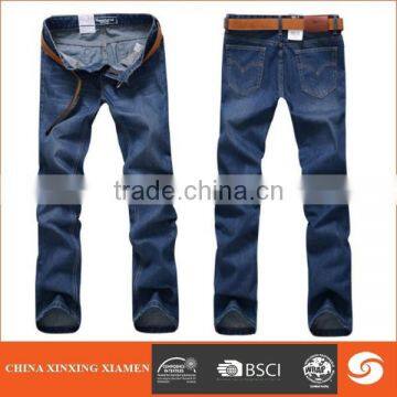 Winter New Design Elastic Velvet Slim Jeans Warm Thickening Plus Size 28-42 Stock Lots Wholesale Fleece Jeans Men photo-2