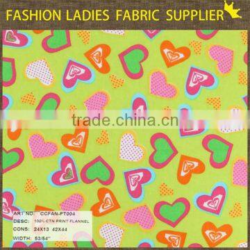 shaoxing textile good quality 100% cotton flannel print fabric flannel shirt flannel blanket fabric