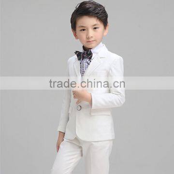Custom Made Boys Tuxedo Suits Korean Boys White Suit photo-2