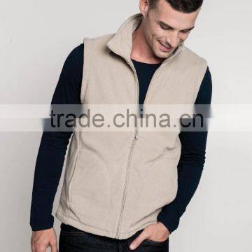 Men Zip Through Microfleece Gilet photo-2